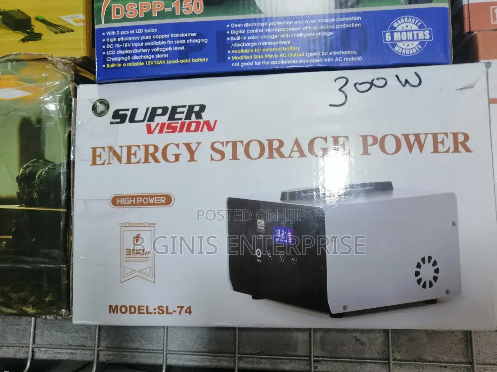 300w Solar Generator With 50w Panel