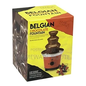 Belgian Chocolate Fountain (Perfect Gift Idea)