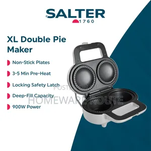 Salter Double Deep Fill Pie Maker (Xl)