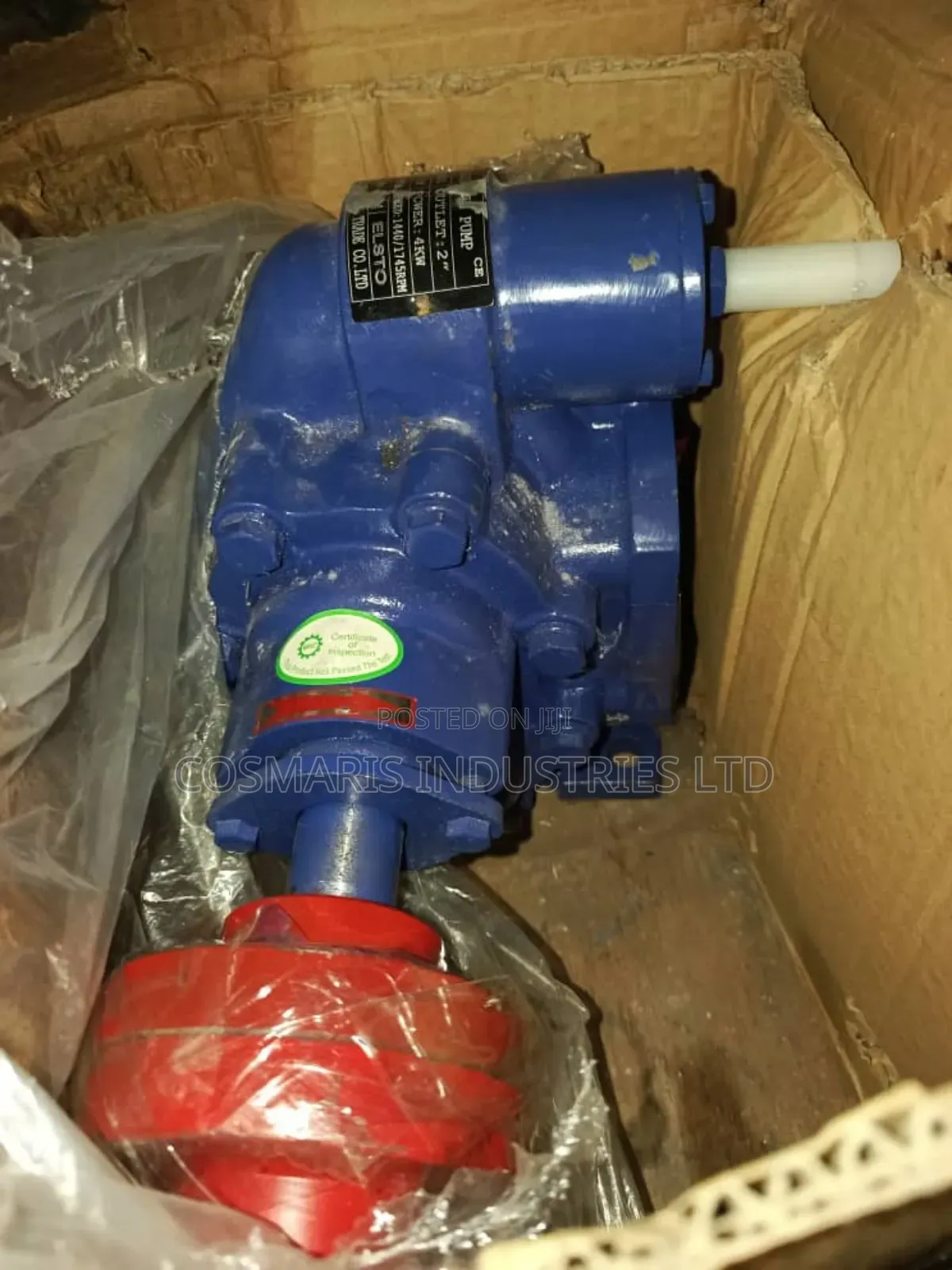 Maris Oil Gear Pump Head.