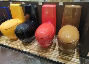 Color Toilet With Basin
