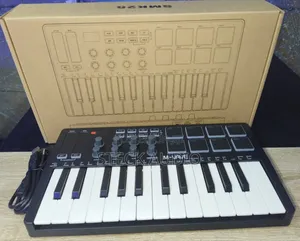 M- Vave Midi Keyboard Smk25 Two Octave Studio Keyboard With Pad