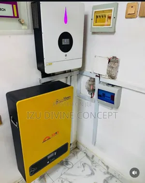 10.2kva Inverter Setup and 10kwh Lithium Battery Backup