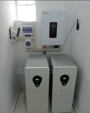 8kva Inverter Setup and 35 KWH Lithium Battery Backup