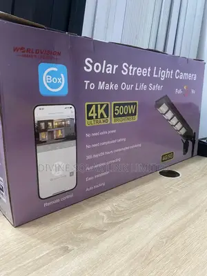 Solar Street Lights With Camera