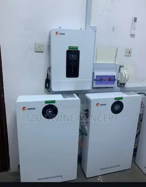 10kva Inverter Setup and 32 KWH Lithium Battery Backup