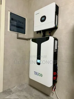8kva Inverter Setup and 15kwh Lithium Battery Backup