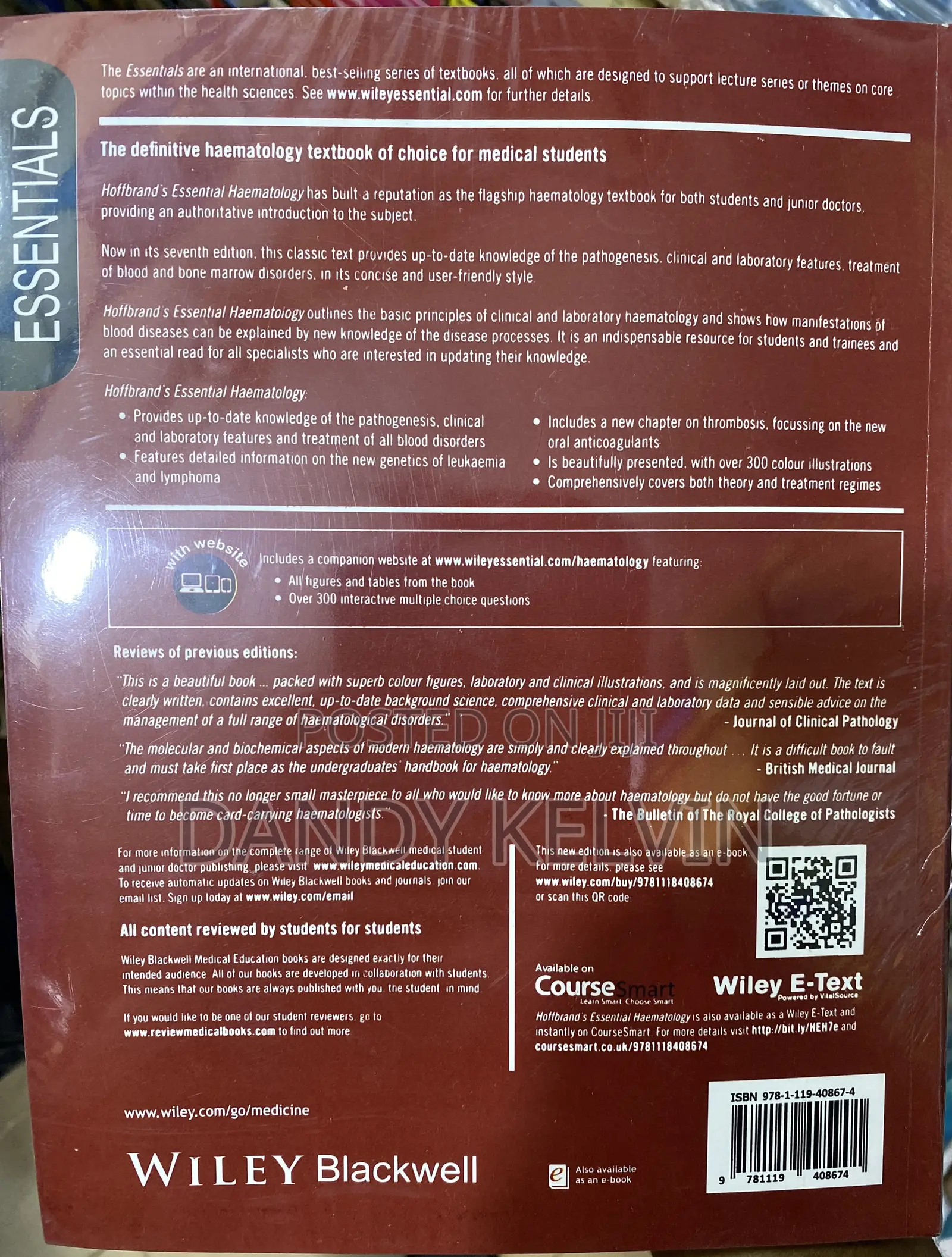 Hoffbrands Essential Hermatology