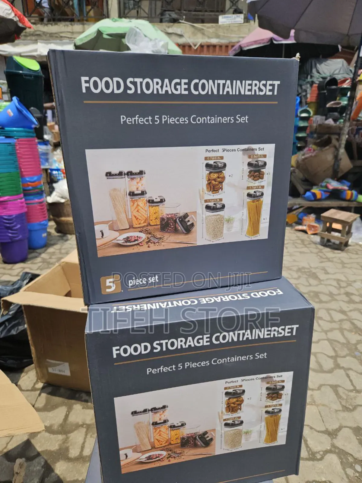 5 Pieces Container Set