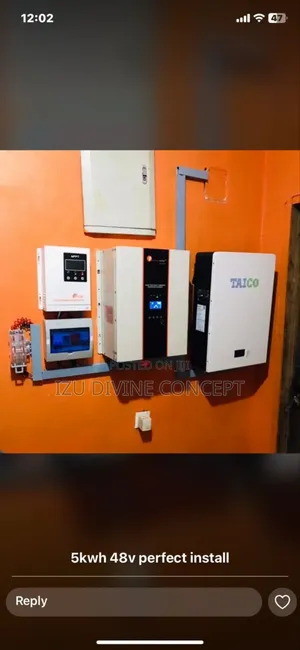 5kva Inverter Setup and 5kwh Lithium Battery Backup