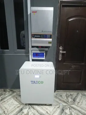 10kva Inverter Setup and 15kwh Lithium Battery Backup