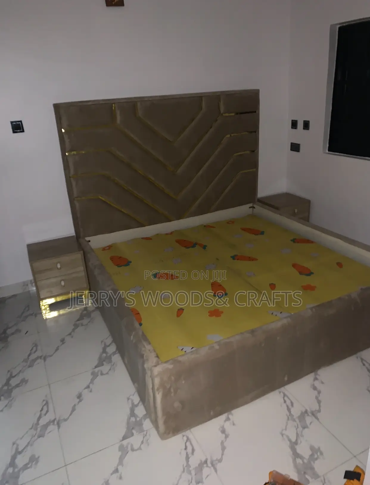 6by6 Padded Bedframe
