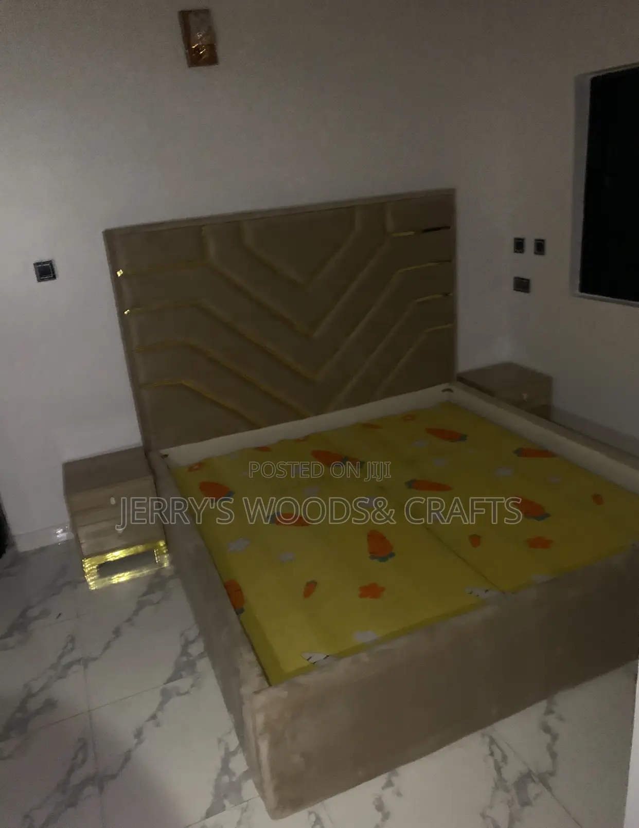 6by6 Padded Bedframe