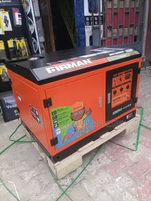 Heavy Duty 10kva Firman Soundproof Petrol Gen 100% Copper Coil