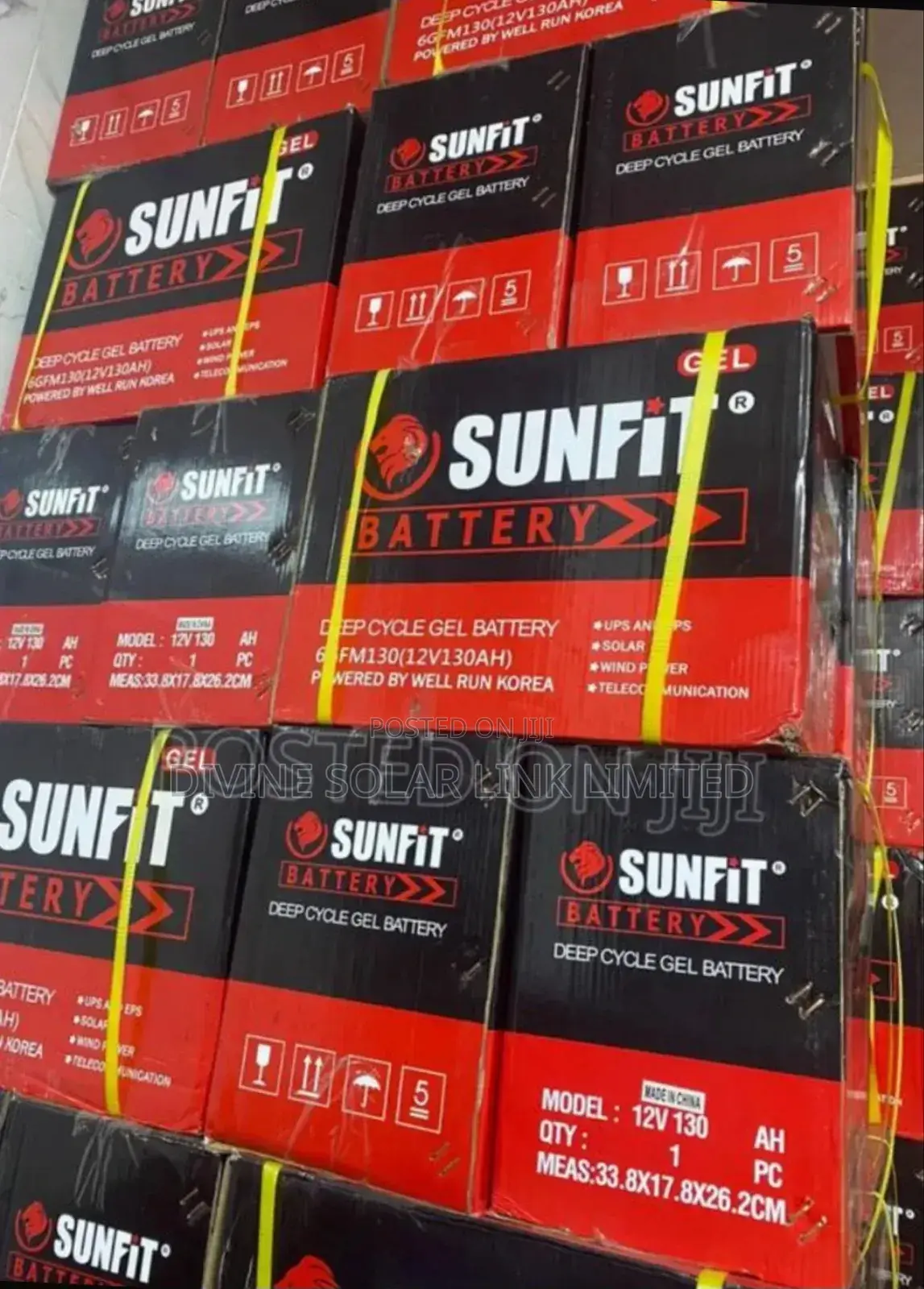 Gel Battery 130ahms