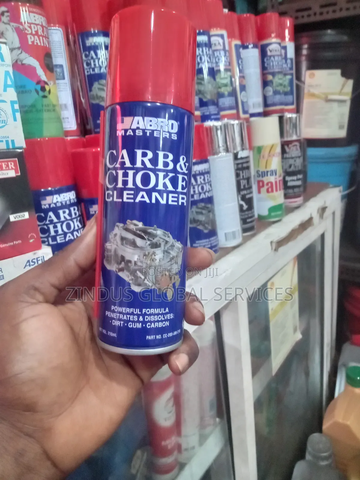 Abro Carbulator/Carb and Choke Cleaner