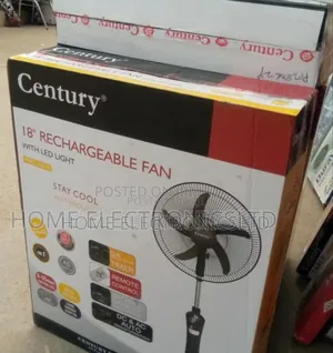 Century Rechargeable Fan 18 Inches