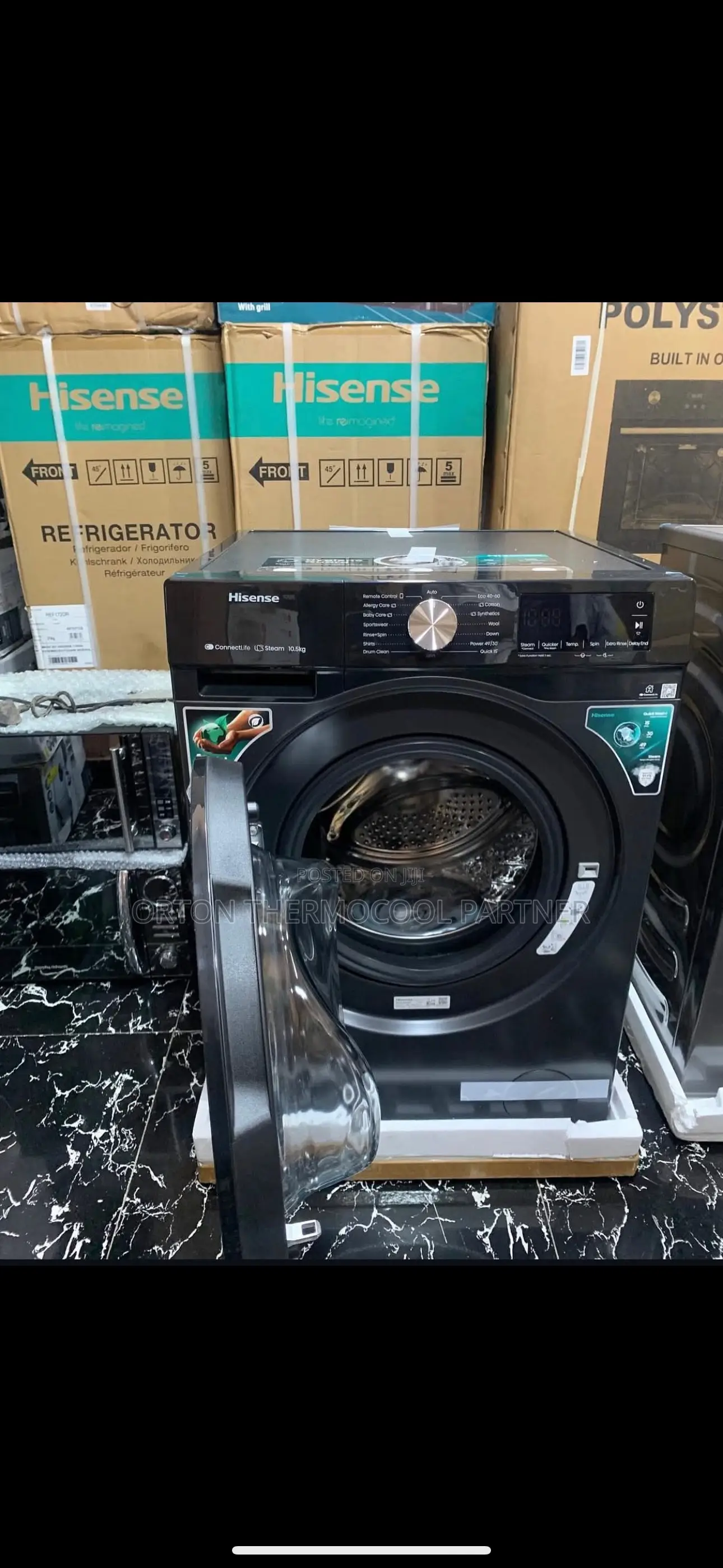 Hisense Front Loader Automatic Washing Machine 10.5kg