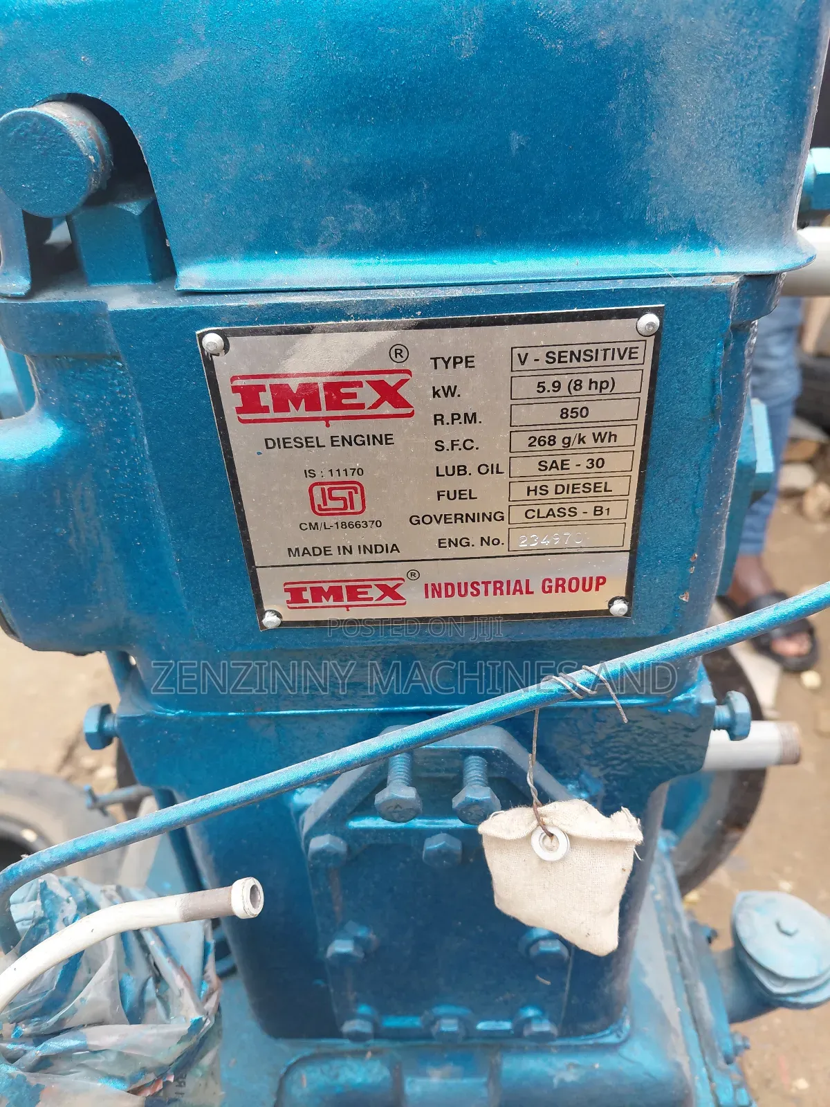 8hp Imex Indian Lister
