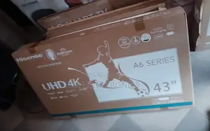 Original 43" Hisense 4k Uhd Smart Tv + Netflix + Youtube + Warranty