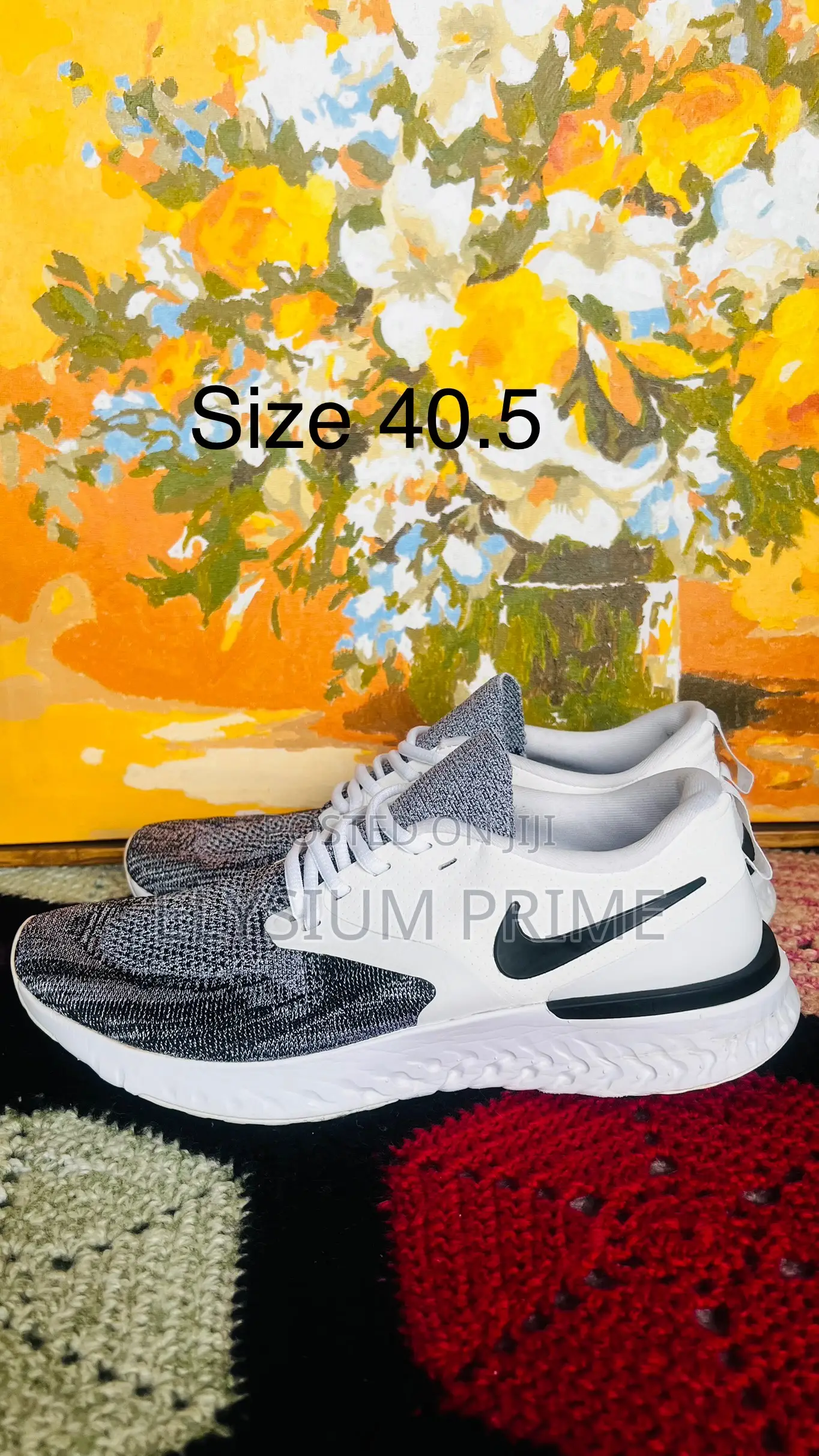 Nike Odyssey React 2 Flyknit - White/Black