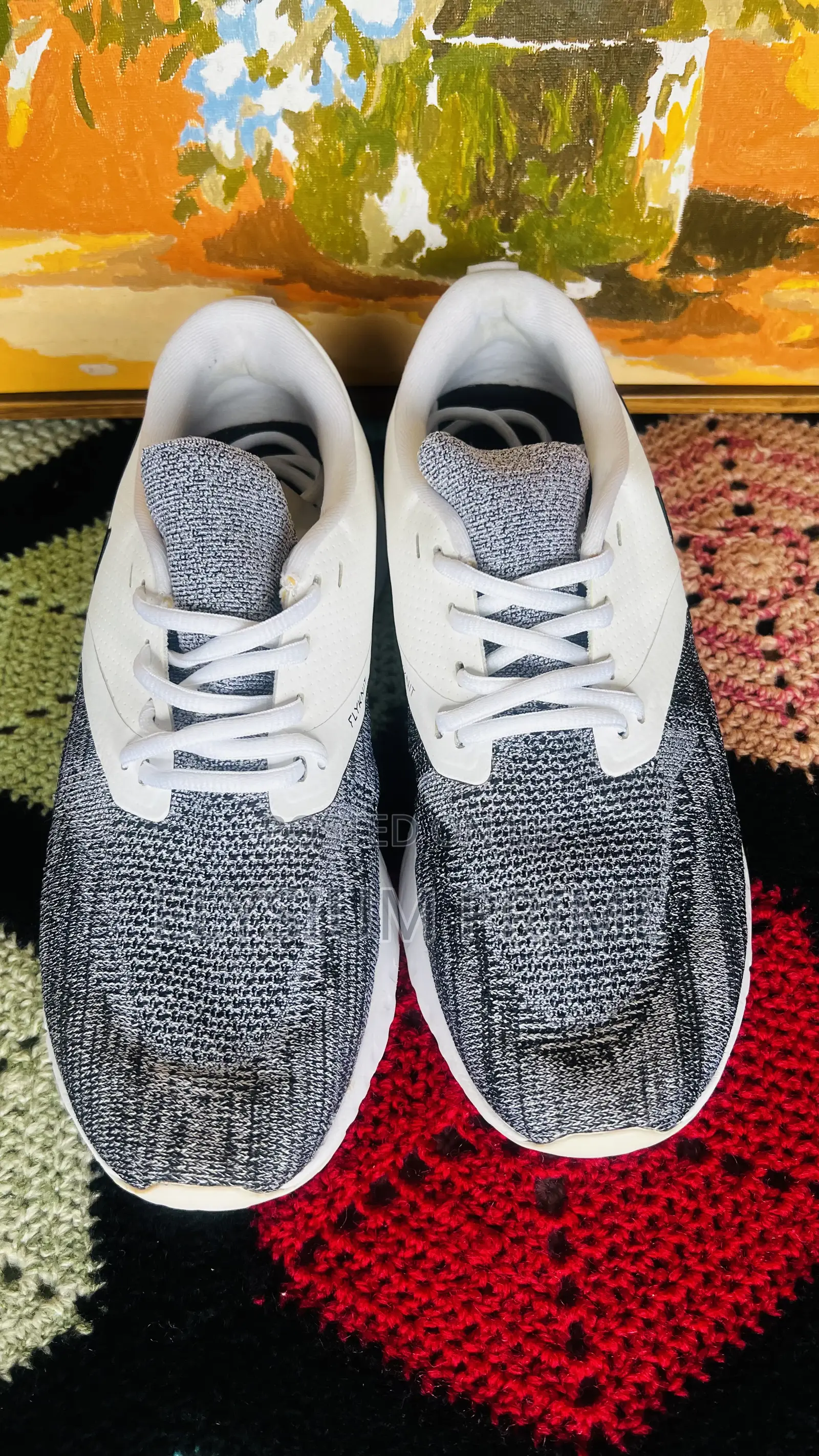 Nike Odyssey React 2 Flyknit - White/Black