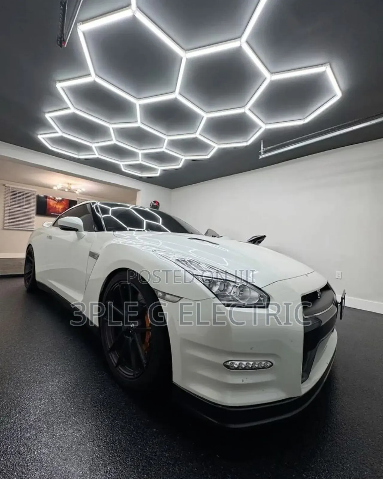 Modern Hexagon Led Ceiling Mounted Light