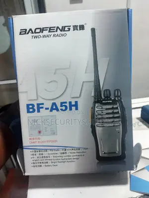 New Bf-A5h Baofeng A5 Portable 5w Walkie-Talkie
