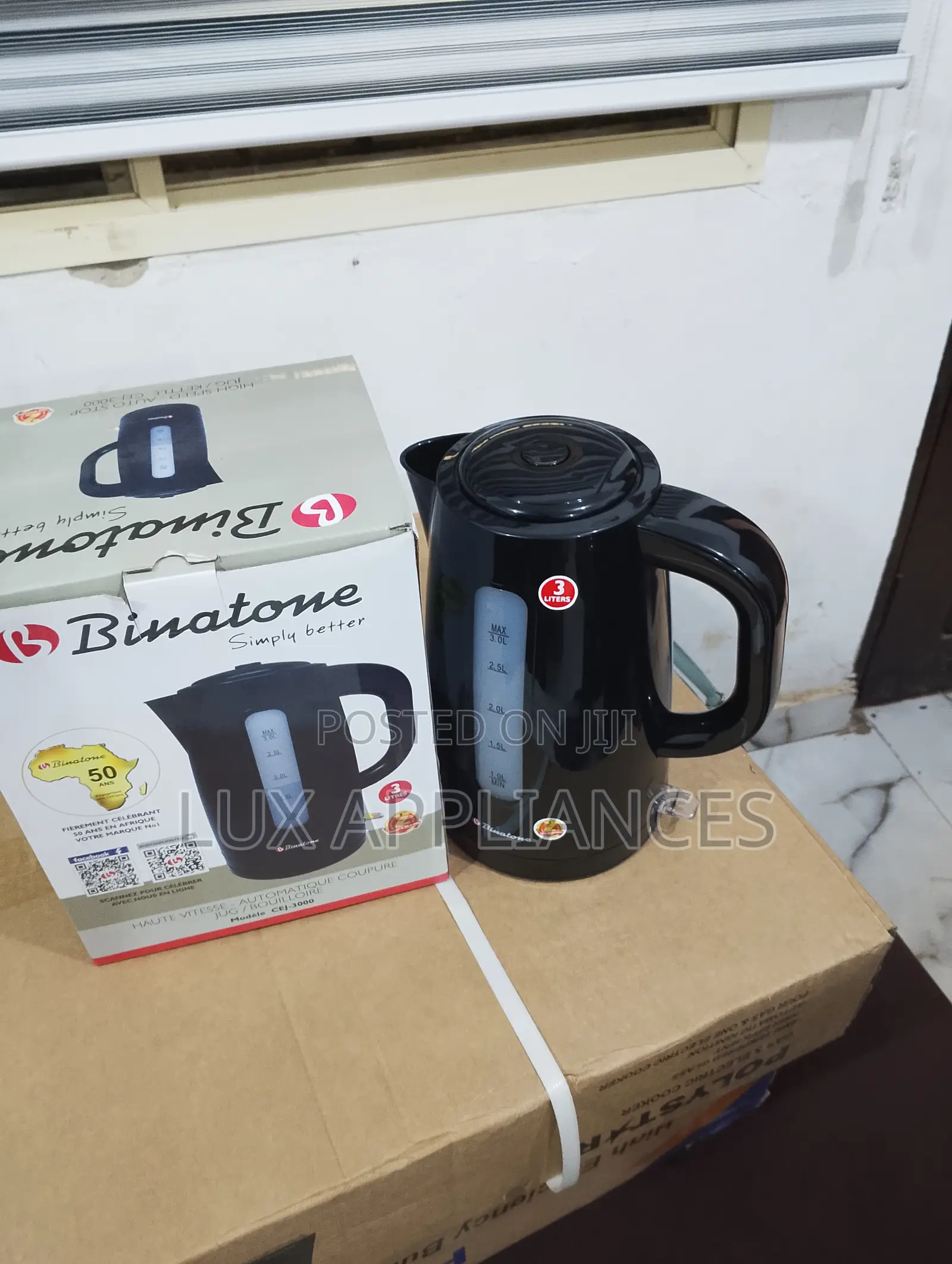 Binatone Fast Boil Electric Kettle Cej-3000
