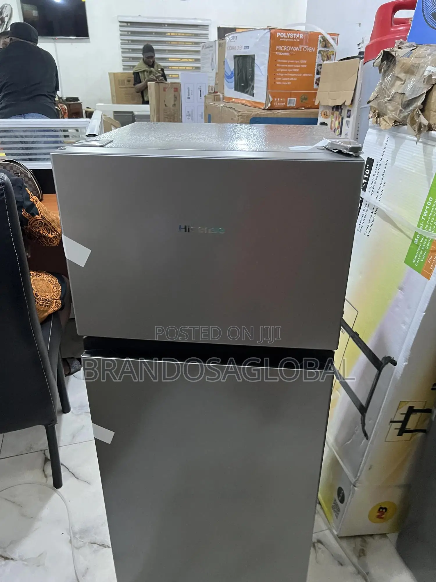 Hisense 124l Double Door Cooling Fridge