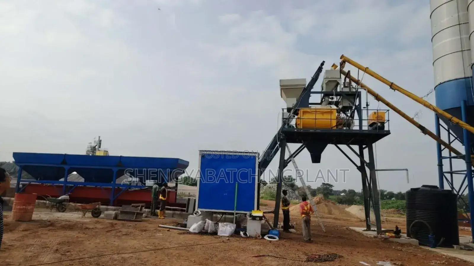 75m3/H Concrete Batching Plant
