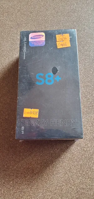 New Samsung Galaxy S8 Plus 64 GB Black