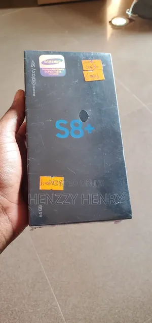 New Samsung Galaxy S8 Plus 64 GB Black