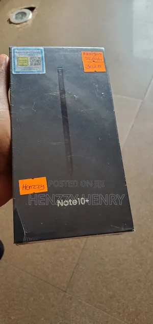 New Samsung Galaxy Note 10 Plus 256 GB Black
