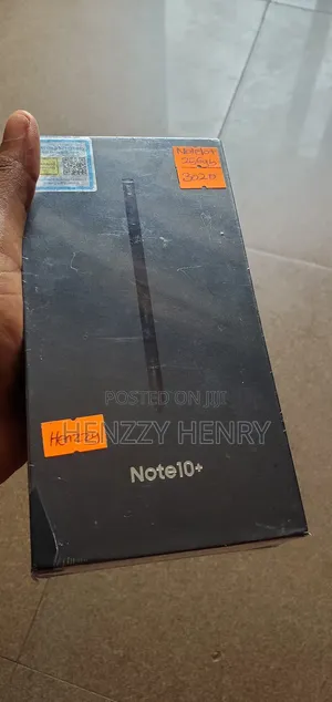 New Samsung Galaxy Note 10 Plus 256 GB Black