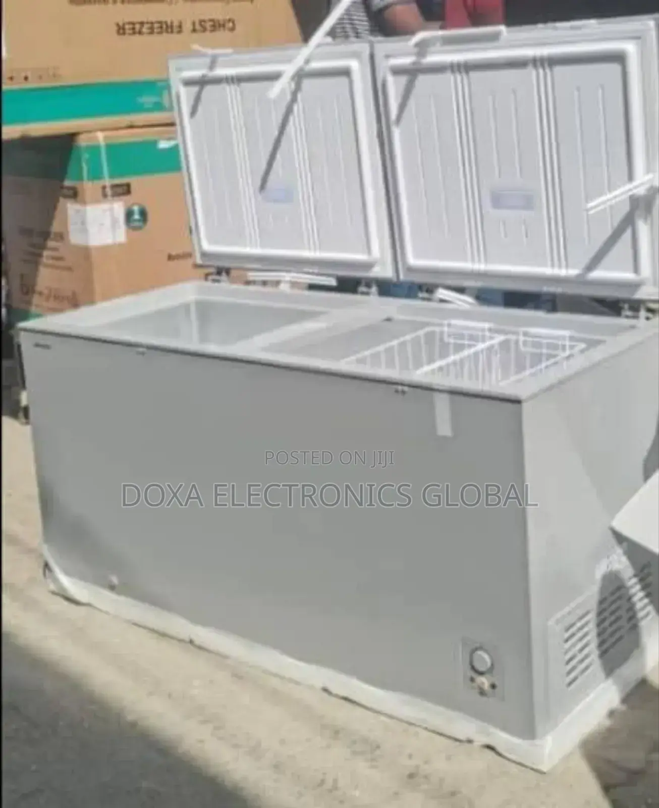 Hisense 550l Double Door Freezer