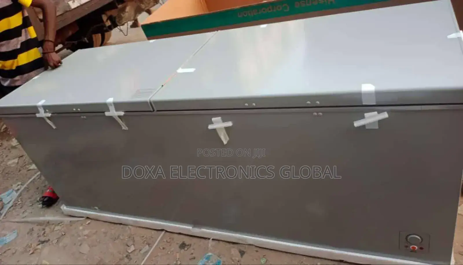 Hisense 550l Double Door Freezer