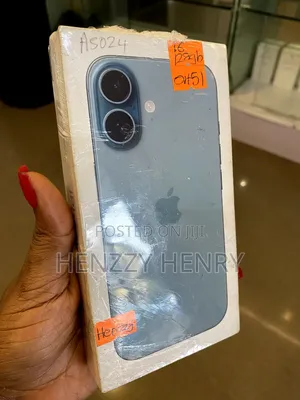 New Apple iPhone 16 Plus 128 GB Blue
