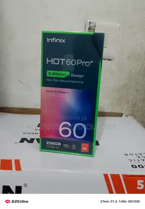 New Infinix Hot 60 Pro+ 128 GB Black