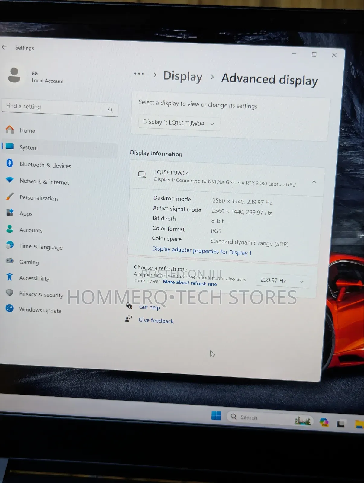 Laptop MSI GS66 Stealth 10UH 64GB Intel Core I9 SSD 1T
