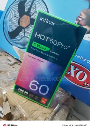 New Infinix Hot 60 Pro+ 128 GB Black