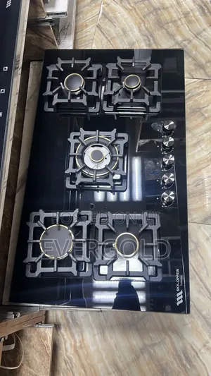5 Burner Built-in All Gas Available