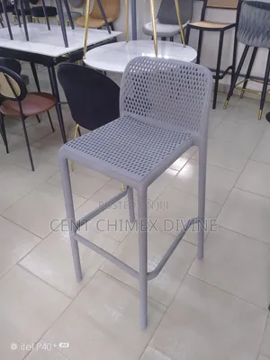 Classic Design Fiber High Stool