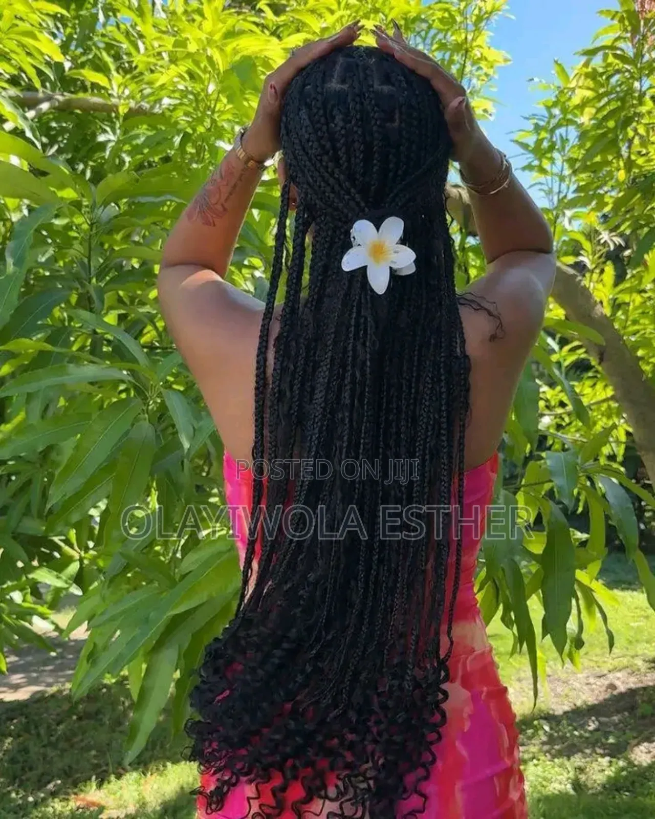 Flower Claw Clip