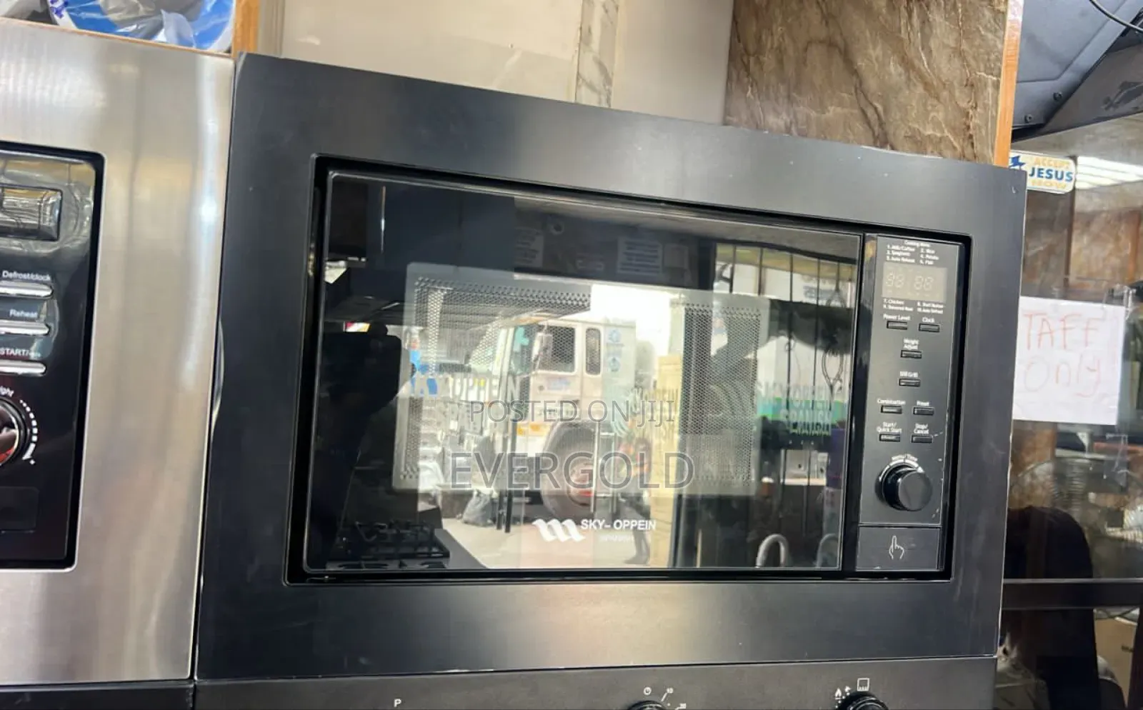 25 Liter Built-in Microwave Available