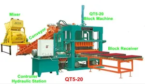 Qt5-20 Fully Automatic Block Moulding Machine