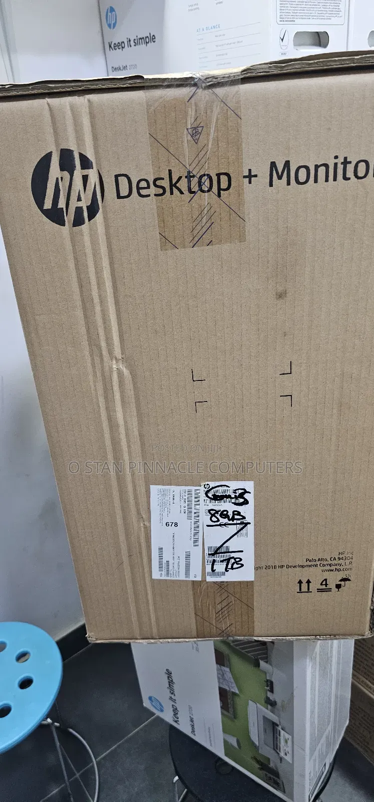 New Desktop Computer HP 8GB Intel HDD 1T