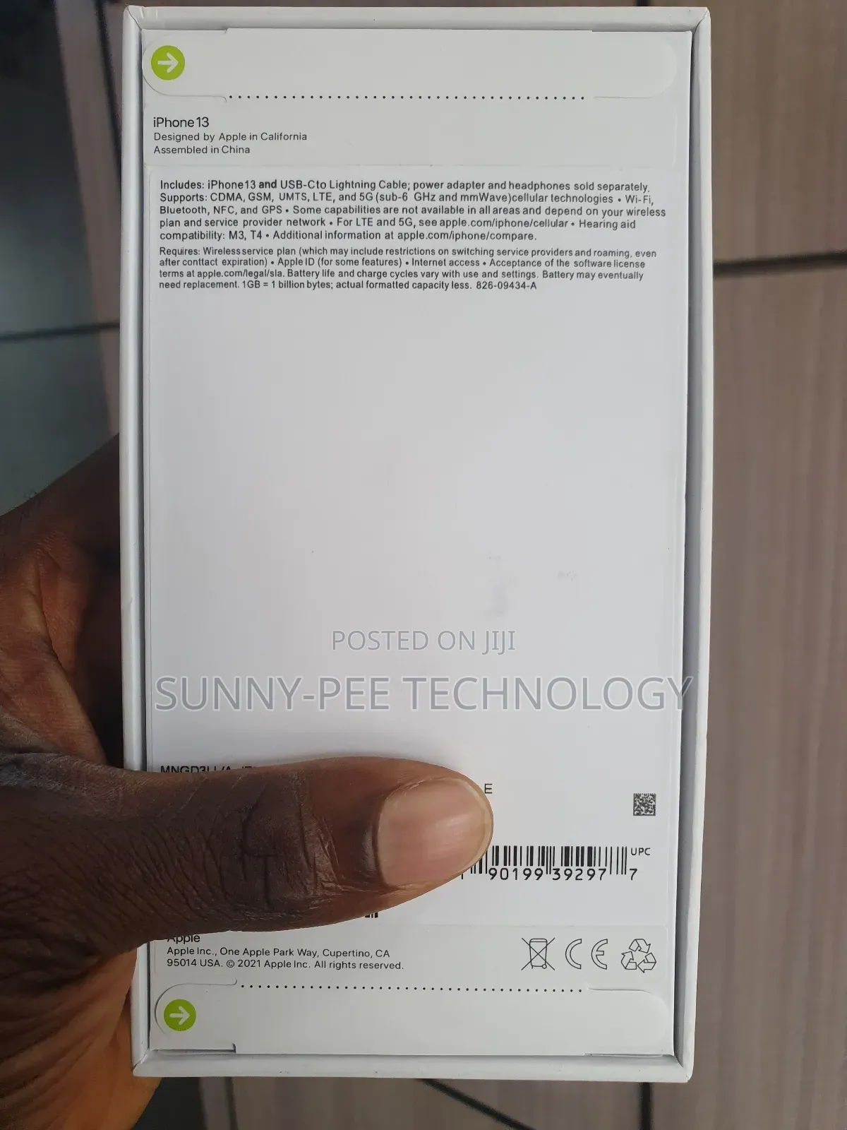 New Apple iPhone 13 128 GB Pink