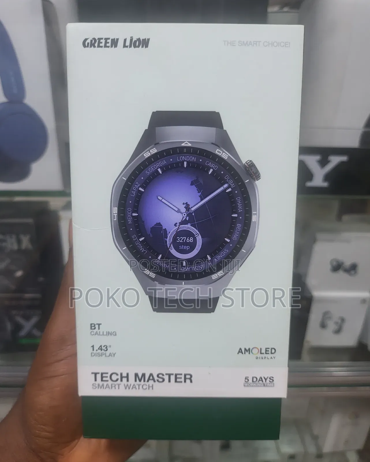 Green Lion Tech Master Smart Watch