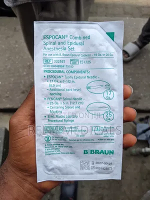 Epidural and Spinal Kit